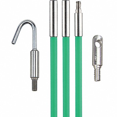 KLEIN TOOLS 50159 Glow Rod Hi-Flex 15 Foot Pk/3