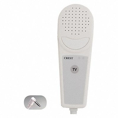 CREST HEALTHCARE SUPPLY PSS03010801 Slim Line Pillow Speaker 1/4 Plug