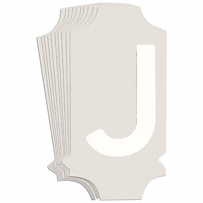 BRADY 5040PJ Numbers and Letters Labels PK 10