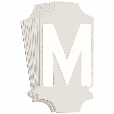 BRADY 5040PM Numbers and Letters Labels PK 10