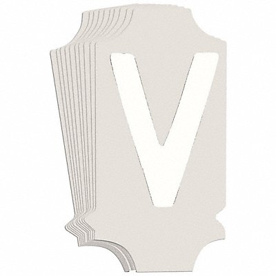 BRADY 5040PV Numbers and Letters Labels PK 10