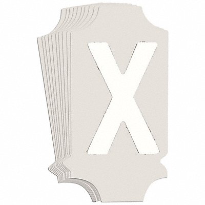 BRADY 5040PX Numbers and Letters Labels PK 10