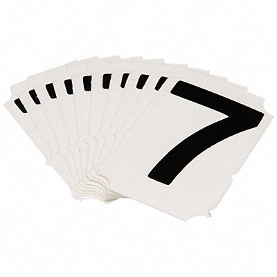 BRADY 5050P7 Numbers and Letters Labels PK 10