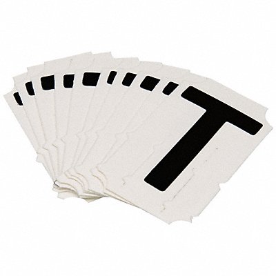 BRADY 5050PT Numbers and Letters Labels PK 10