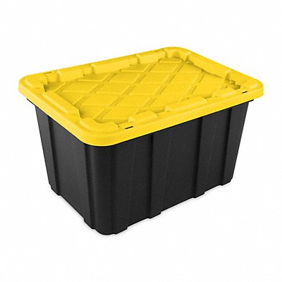 STERILITE 50659Y06 Storage Tote 27 gal Cap. 28 1/2 in L