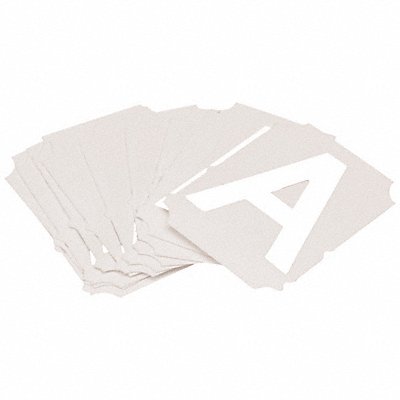 BRADY 5080PA Numbers and Letters Labels PK 10