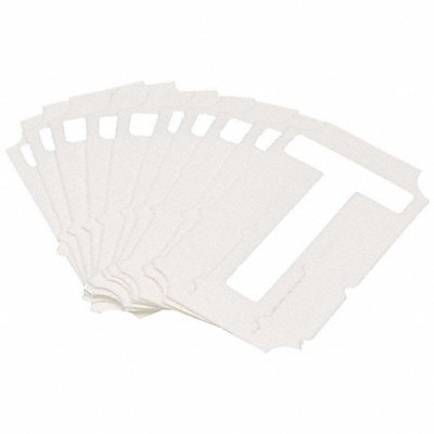 BRADY 5080PT Numbers and Letters Labels PK 10