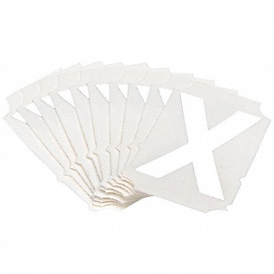 BRADY 5080PX Numbers and Letters Labels PK 10