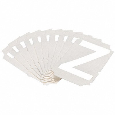 BRADY 5080PZ Numbers and Letters Labels PK 10