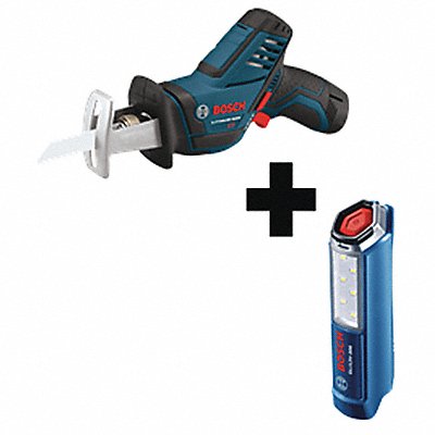 BOSCH PS60102GLI12V300N Cordless Recip Saw Kit 3000 SPM 12VDC
