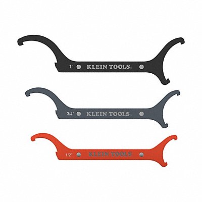 KLEIN 50901R Straight Locknut Wrench Set