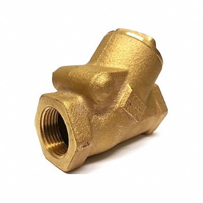 MILWAUKEE VALVE 509Y112 Swing Y Check Valve 4.625 in Overall L