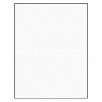 TAPE LOGIC LL292 Blockout Laser Label 8-1/2x5-1/2 PK200