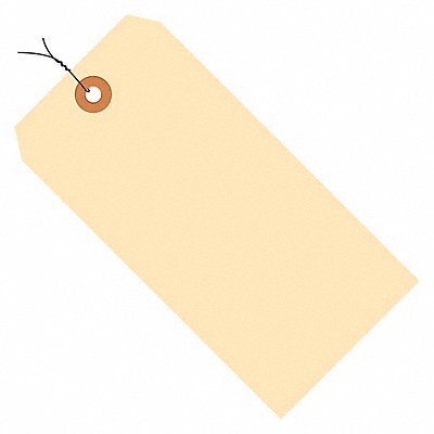 PARTNERS BRAND G10083 Wired Shipping Tag 13 Pt 6-1/4 x3-1/8 PK1000