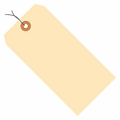 PARTNERS BRAND G10053 Wired Shipping Tag 13 Pt 4-3/4 x2-3/8 PK1000