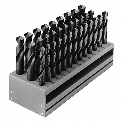 CLE-LINE C21134 Reduced Shank Drill Set 33pc HSS