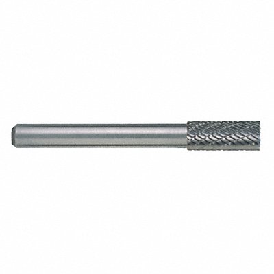 CLE-LINE C17546 Cylinder Burr SB Flat End 1/4 Carbide