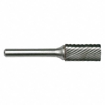 CLE-LINE C17611 Cylinder Burr SA Carbide 1/4 Single Cut