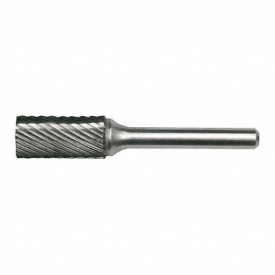 CLE-LINE C17612 Cylinder Burr SA Carbide 1/4 Single Cut
