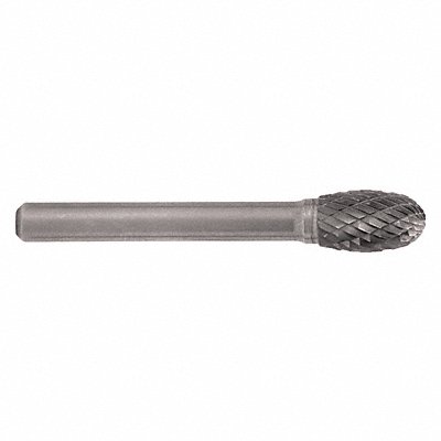 CLE-LINE C17558 Oval Burr SE Radius End 1/4 Carbide
