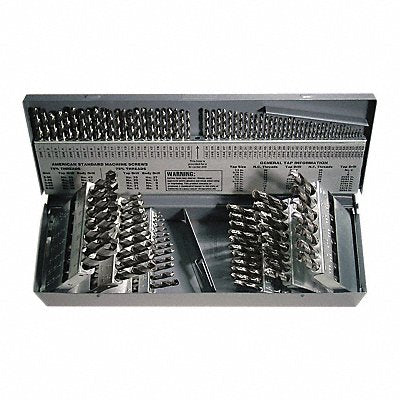 CLE-LINE C21126 Jobber Drill Set 115pc HSS