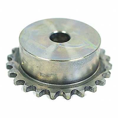 GRAINGER 25B18SS Chain Sprocket 1/4 Bore Diameter SS