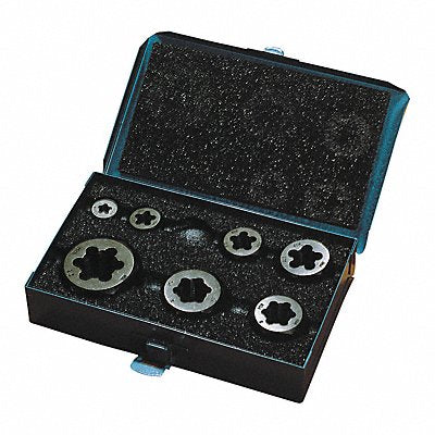 CLE-LINE C67283 Die Set Metric HSS 7pc