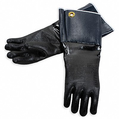SAN JAMAR T1217 Rotisserie Glove Neoprene Black PR