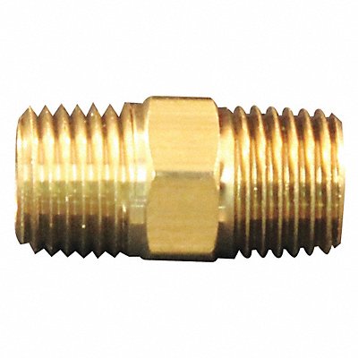 MILTON 6471 Hex Nipple 3/8 MNPT x 1/2 MNPT PK5