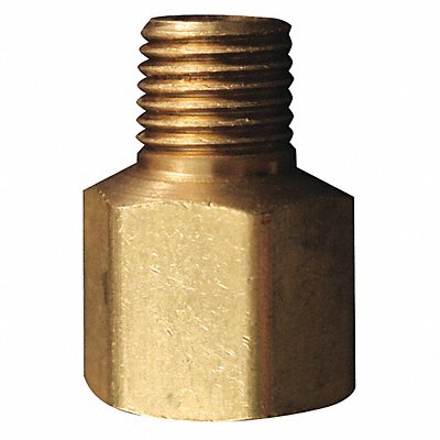 MILTON 6532 Adaptor 3/8 FNPT x 1/4 MNPT Brass PK10