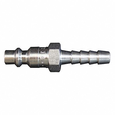 MILTON 736 M Style Plug 1/4 Hose Barb PK10