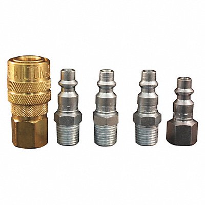 MILTON S211 M Style Coupler and Plug Kit 5 Pcs