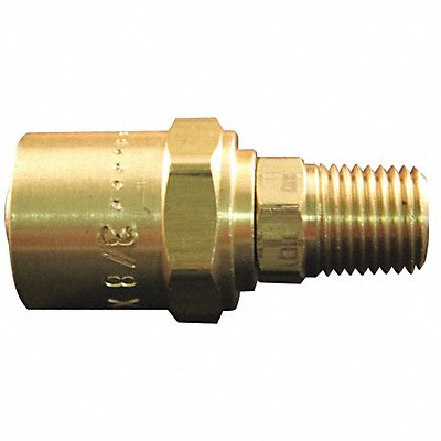 MILTON 62111 Reusable Hose End 1/4 MNPT 11/16 OD PK10