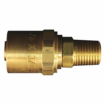 MILTON S621 Reusable Hose End 1/4 MNPT 3/4 OD PK10