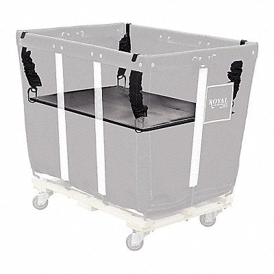 ROYAL BASKET TRUCKS R18KKXSLN Spring Lift 18 Bu Black