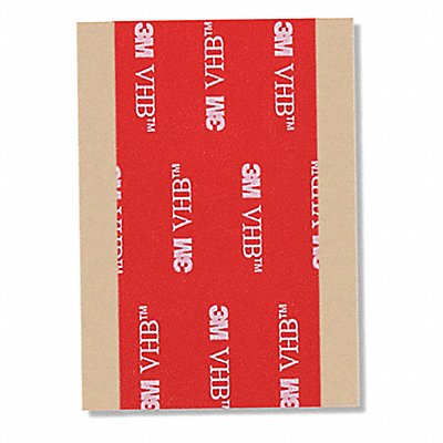 3M GPH060GF Double Sided Foam Tape 1 L 2 W PK100