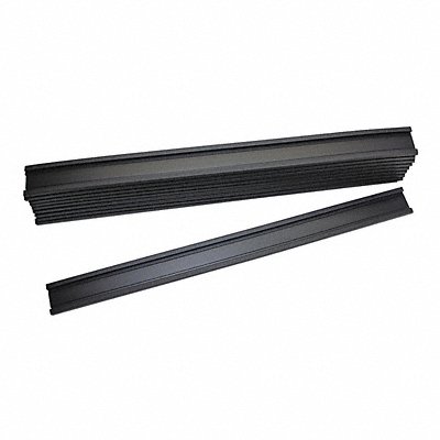 MAGNA VISUAL INC. MCH12560P Magnetic Data Card Holders 1/2x6 PK10