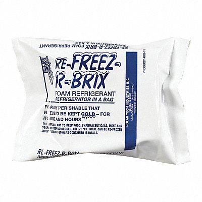 RE-FREEZ-R-BRIX RB15 Cold Bricks 4 1/2x4x1 1/2 PK12