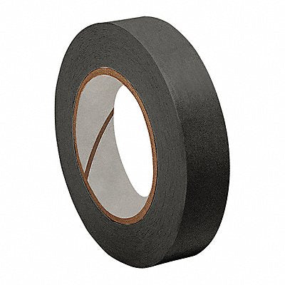 GRAINGER TC60205X60YDBLKCA72 Masking Tape 1/2 W 60 yd L Black PK72