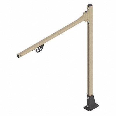 GLEASON W3S030400 Jib Kit Bench 3 ft Swing x 4 ft Rail