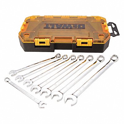 DEWALT DWMT73810 Tough Box Metric Combination Wrench Set