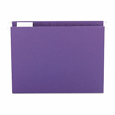 GRAINGER 64072 Folder Hanging Purple PK25