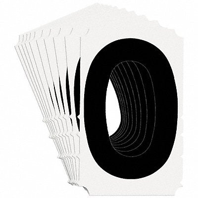 BRADY 5100P0 Numbers and Letters Labels PK 10
