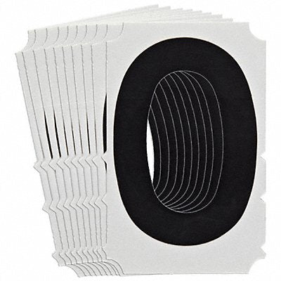 BRADY 5100PO Numbers and Letters Labels PK 10