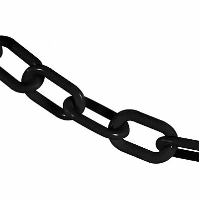 GRAINGER 5100350 Plastic Chain 50 ft L Black