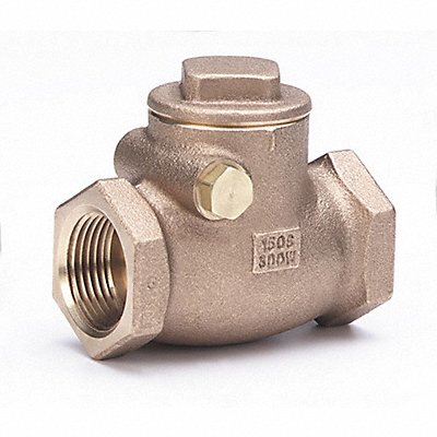 MILWAUKEE VALVE 510T12 Swing Check Valve 2.3125 in Overall L