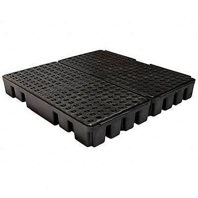 BLACK DIAMOND 5116BD Spill Pallet 53 L x 53 W x 6 H