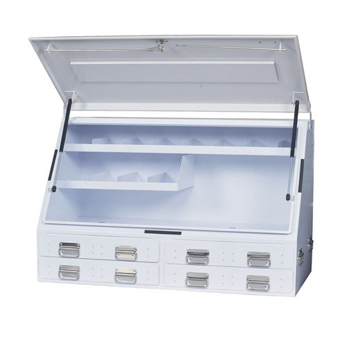 Kincrome 51204W Upright Truck Box 4 Drawer 1200mm (47") White