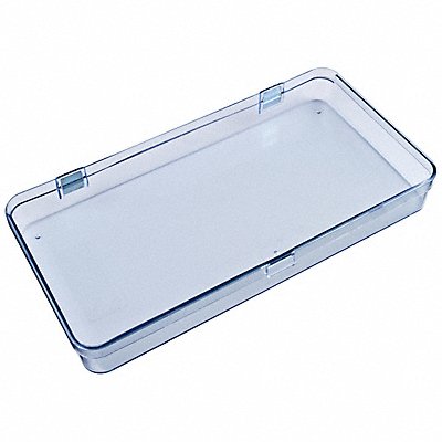FLAMBEAU 51291 Storage Box Snap Clear 1 11/16 in