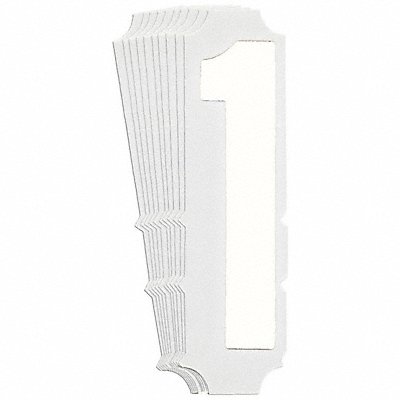BRADY 5130P1 Numbers and Letters Labels PK 10